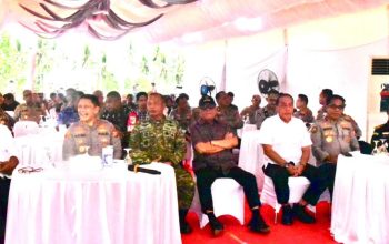 Sofyan Puhi Ikuti Tanam Raya Jagung Serentak Nasional Bersama Kapolri