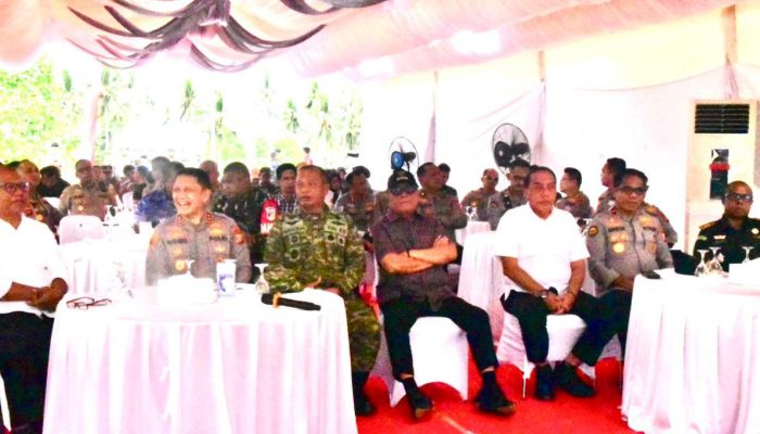 Sofyan Puhi Ikuti Tanam Raya Jagung Serentak Nasional Bersama Kapolri