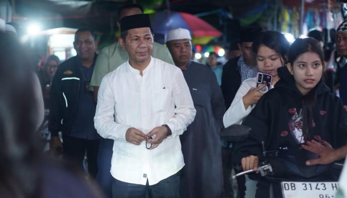 Pasar Senggol Boroko Dibuka, UMKM Lokal Boltara Sambut Ramadan Penuh Harapan