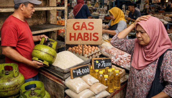 Gas LPG di Boltara Langka Jelang Lebaran, Harga Tembus Rp70 Ribu