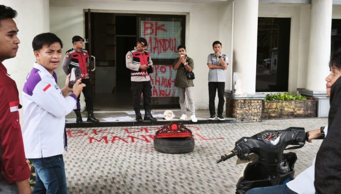 Mahasiswa Kembali Demo di DPRD Kabupaten Gorontalo, Desak BK Usut Dugaan Asusila RM