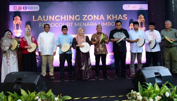 Zona Khas Foodcourt Limboto Diluncurkan, Dorong UMKM Kuliner Halal dan Berkualitas
