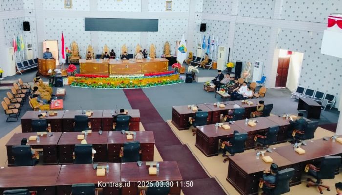 Sirajudin Ungkap Capaian dan Tantangan Pembangunan Boltara Tahun 2025 di Paripurna DPRD
