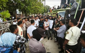 Desakan Memuncak, Massa Geruduk BPN Tuntut Sertifikat PT Alif