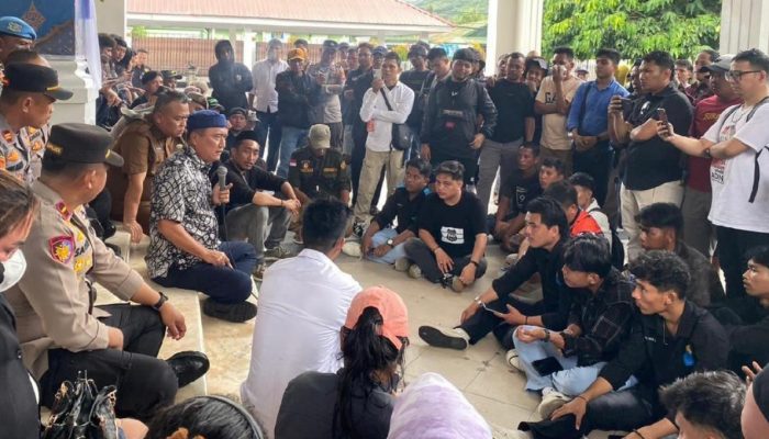 Kecewa Kinerja DPRD Provinsi Gorontalo, Massa Penambang Ancam Duduki Kejati