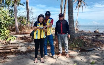 Abrasi Busisingo Boltara Kian Parah, Balai Sungai Turun Tinjau Dampak