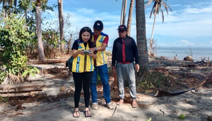 Abrasi Busisingo Boltara Kian Parah, Balai Sungai Turun Tinjau Dampak