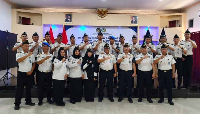 Deklarasi Zero Halinar, Kalapas Pohuwato Ingatkan Pegawai Jaga Integritas