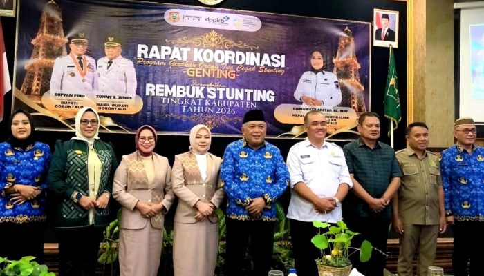 Perang Lawan Stunting, Tonny Junus Pimpin Rakor GENTING