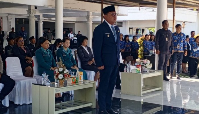 Apel Perdana Bulan Mei, Wabup Tendris Bulahari Tekankan Komitmen ASN Sangihe