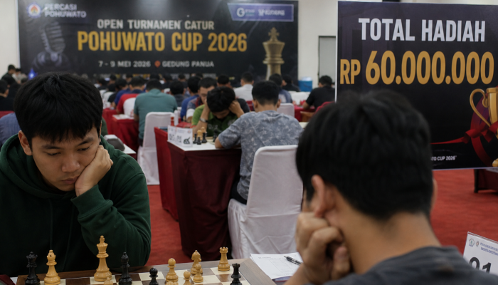Hadiah Total Rp 60 Juta Jadi Daya Tarik Utama, Siapa Pecatur Paling Difavoritkan Di Pohuwato Cup?