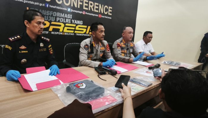 Sianida dari Filipina Disita Polda Gorontalo, Diduga Akan Disuplai Ke Pertambangan Emas Ilegal