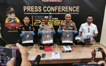 Polda Gorontalo Gagalkan Penyelundupan 77 Karung Sianida Ilegal Asal Filipina