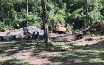 Alat Berat Diduga Kembali Beroperasi di PETI Pasir Putih Kabupaten Gorontalo