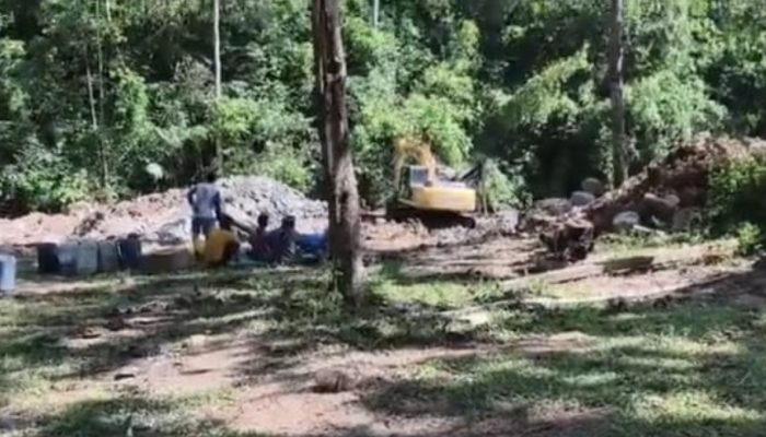 Alat Berat Diduga Kembali Beroperasi di PETI Pasir Putih Kabupaten Gorontalo