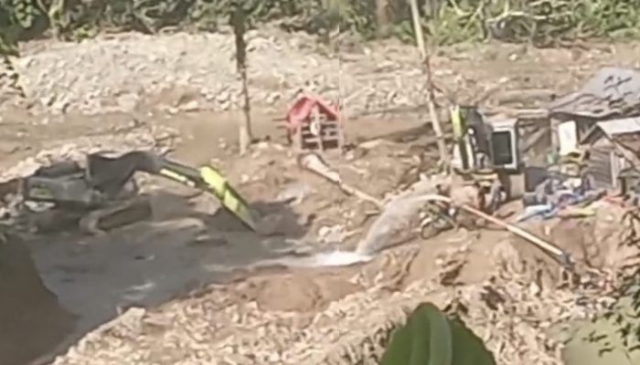 Kumabal! Diduga 6 Ekskavator Kembali Masuk PETI Tamaila Kabupaten Gorontalo