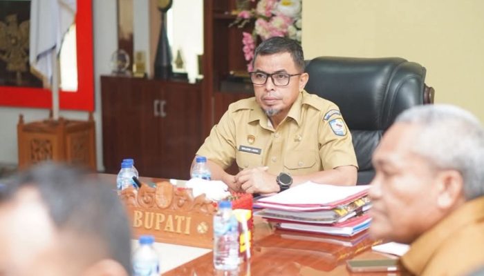 Bupati Sirajudin Hadiri Rakor Nasional Bahas Inflasi dan Stabilitas Harga