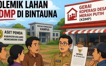 Lahan Kampus Jadi Gerai KDMP, Warga Bintauna Minta Transparansi Pemda Boltara