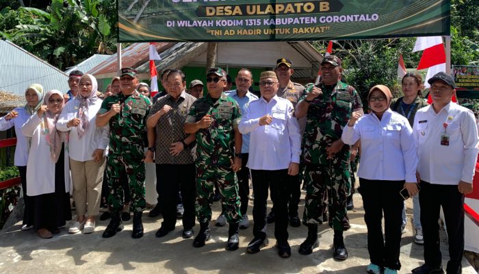 Bupati Gorontalo Bersama Pangdam Resmikan Jembatan Garuda Ulapato-B, Perkuat Akses dan Ekonomi Warga