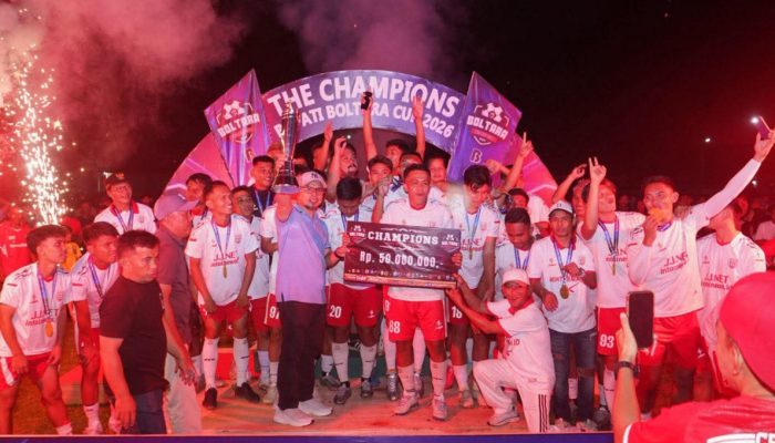 PS Duini Juara, Final Bupati Boltara Cup Berakhir Dramatis