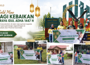 Rayakan Idul Adha Bersama Warga, Pani Gold Mine Salurkan 43 Ekor Sapi Qurban