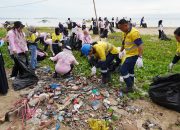 Gandeng DLH Pohuwato, Pani Gold Mine Gelar Aksi Bersih Pantai di Hari Lingkungan Hidup Sedunia