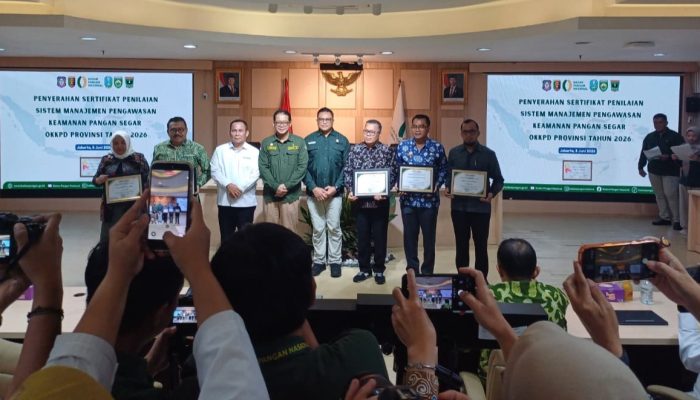 Keamanan Pangan Gorontalo Diakui Pusat, OKKPD Sabet Predikat A