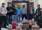 Gelar Operasi Miras di Bintauna Boltara, Polisi Berhasil Sita 500 Liter Cap Tikus