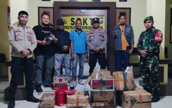 Gelar Operasi Miras di Bintauna Boltara, Polisi Berhasil Sita 500 Liter Cap Tikus