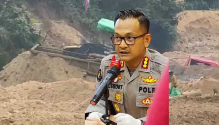 Polda Gorontalo Dalami Dugaan Ekskavator di Gunung Polutube CA Panua Desa Balayo Pohuwato
