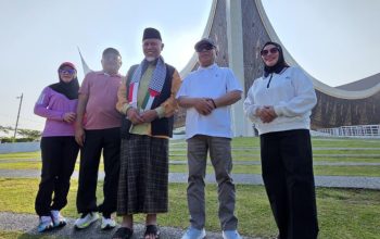 Silaturahmi di Masjid Ikonik, Pemkab Gorontalo dan Sumbar Perkuat Kolaborasi Pembangunan Daerah