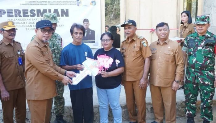 Sirajudin Sulap RTLH Jadi Hunian Layak, Lima Keluarga Boltara Tersenyum