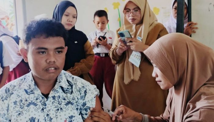 Dinkes P2KB Gorontalo Percepat ORI Campak di Dudepo, Kejar Kekebalan Kelompok