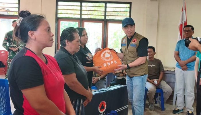 Bupati Sangihe Tinjau Korban Banjir, Prioritaskan Pemulihan Rumah Warga