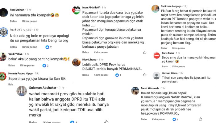Netizen Nilai Sun Biki Lebih Jujur Soal Gaji Sopir DPRD Gorontalo dari APBD