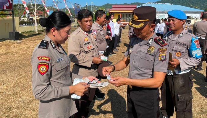 Disiplin Personel Diperketat, Polres Bolmut Gelar Gaktibplin