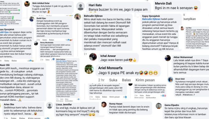 Pokir Erwin Ismail Rp1,09 Miliar Memantik Komentar Warganet: Jago Ti Papa Pe Anak