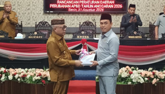 Gelar Paripurna Tingkat I, DPRD Kabupaten Gorontalo Mulai Bahas Perubahan APBD 2026
