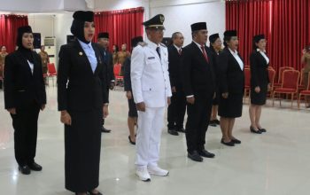 Wabup Sangihe Lantik 13 Pejabat, Berikut Nama dan Jabatan Barunya