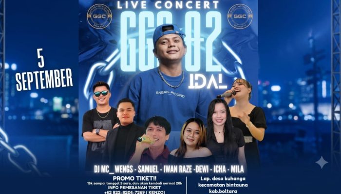 Malam Minggu GGC 02 Siap Guncang Bintauna, IDAL dan Talenta Lokal Bakal Tampil