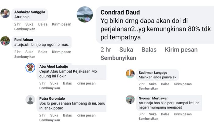 Diduga Ubah Tatib Demi Longgarkan Perdis, Netizen Ke DPRD Gorontalo: Bikin Saja Ngoni P Mau