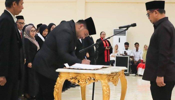 88 Pejabat Dilantik, Bupati Boltara Tekankan Integritas dan Pelayanan Publik