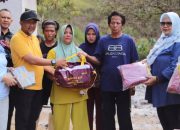 Rumah Hangus Terbakar, Pemkab Bolmut Salurkan Bantuan untuk Keluarga Udin Laiha