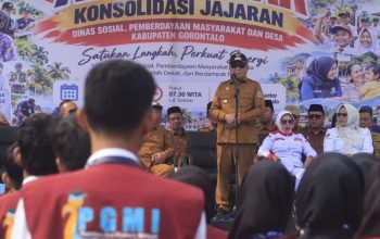 Sofyan Puhi Konsolidasikan Ribuan Perangkat Desa, PMD dan Dinsos Diperkuat