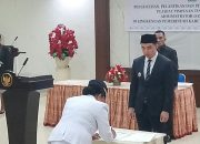 Lantik Sejumlah Pejabat Sangihe, Michael Thungari Soroti Integritas dan Kinerja Terukur