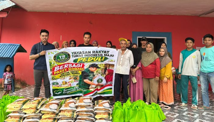 YR-TIM Kembali Salurkan Sembako, Pemdes Tirto Asri Sampaikan Apresiasi