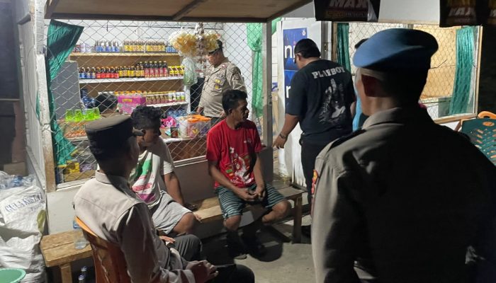 Cegah Gangguan Kamtibmas, Polsek Sangkub Sita Cap Tikus dan Bir Bintang