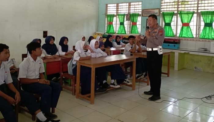 Operasi Patuh Klabat 2026, Lantas Bolmut Tanamkan Kesadaran Tertib Berlalu Lintas kepada Pelajar